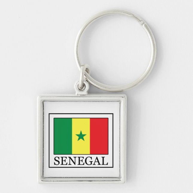 Porte-clés Porte - clé du Sénégal (Devant)