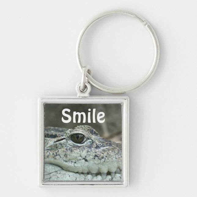 Porte-clés Porte - clé du sourire crocodile (Devant)