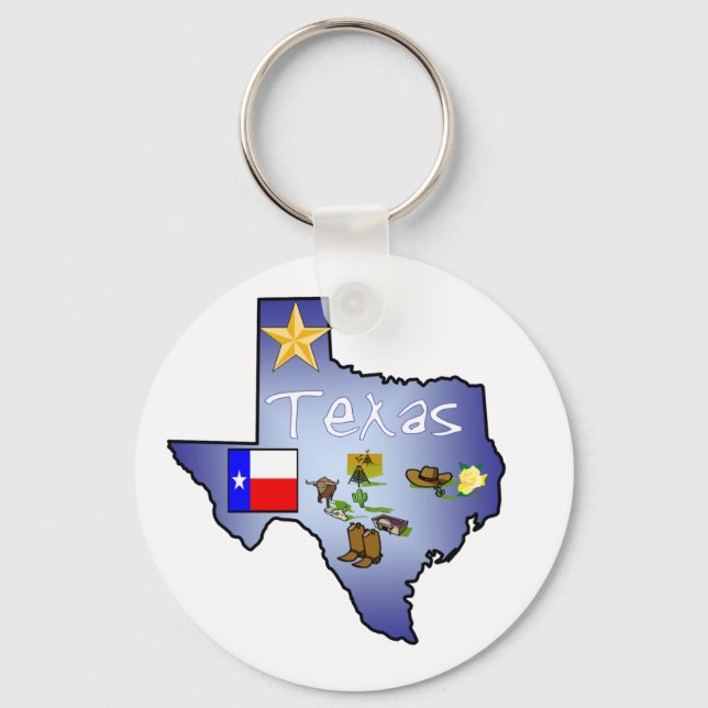 Porte-clés Porte - clé du Texas (Recto)