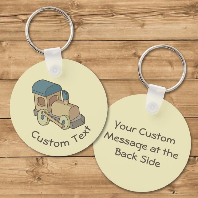 Porte-clés Porte - clé du train de jouets (Créateur téléchargé)