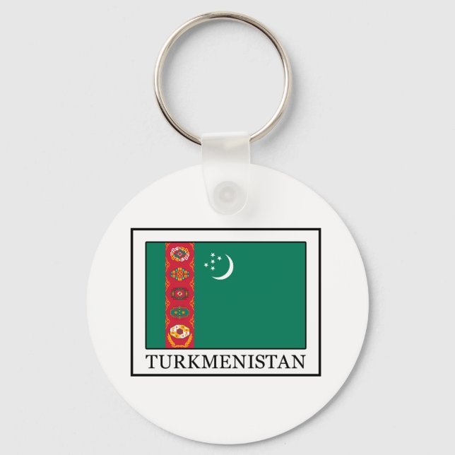 Porte-clés Porte - clé du Turkménistan (Recto)