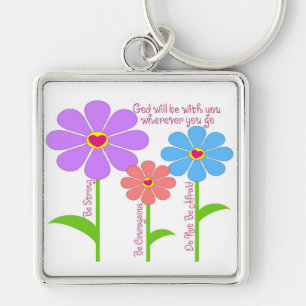 Porte-clés Porte - clé du vers 9 de Joshua 1