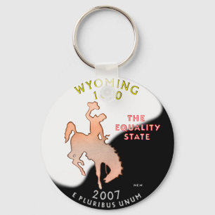 Porte-clés Porte - clé du Wyoming