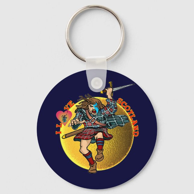 Porte-clés Porte - clé écossais (2) (Recto)