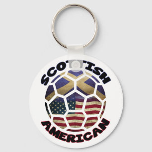 Porte-clés Porte - clé écossais américain de balle de footbal