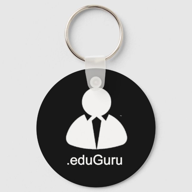 Porte-clés porte - clé .eduGuru - Customisé (Recto)