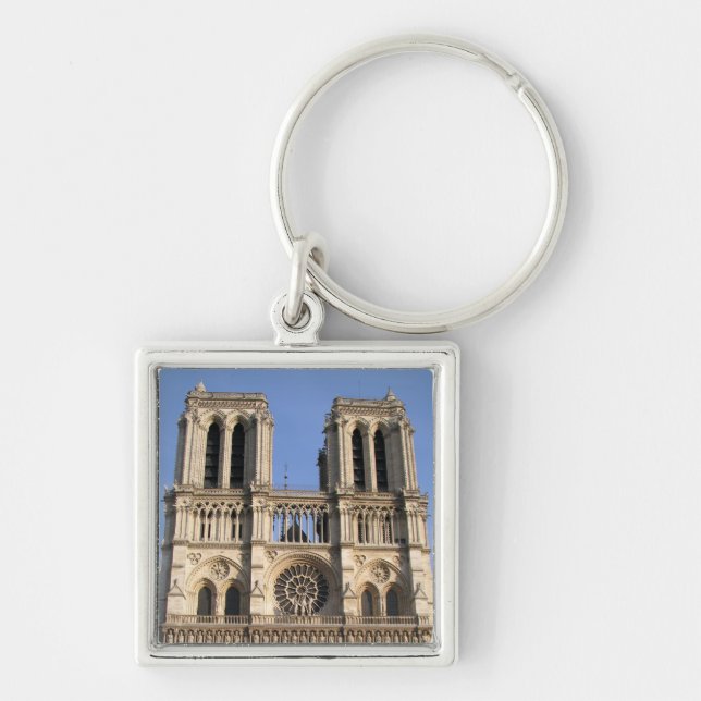 Porte-clés Porte - clé élégant avec Notre Dame de Paris (Devant)