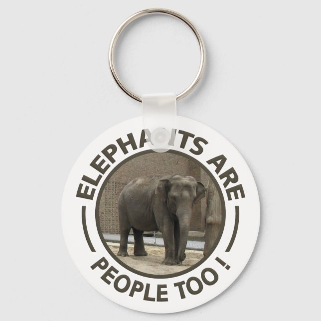 Porte-clés Porte - clé ELEPHANTS (Recto)
