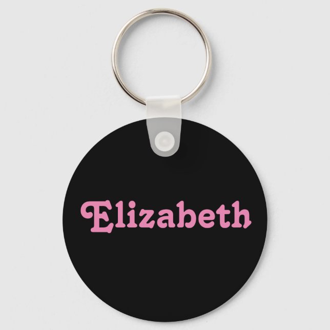 Porte-clés Porte - clé Elizabeth (Recto)