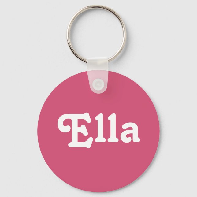 Porte-clés Porte - clé Ella (Recto)