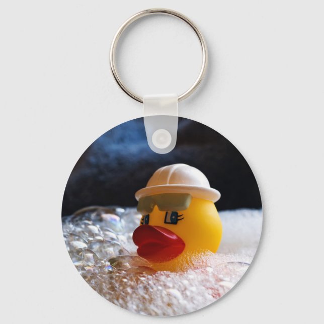 Porte-clés Porte - clé en caoutchouc Ducky (Recto)