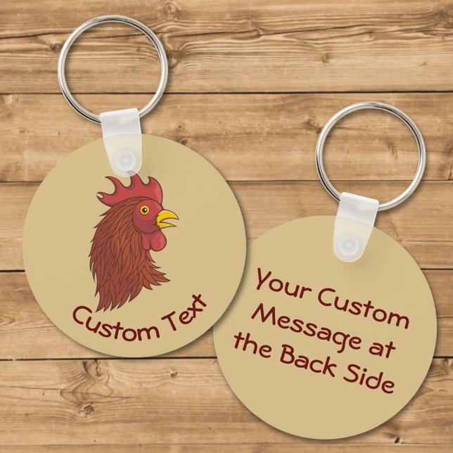 Porte-clés Porte - clé en chef du Red Rooster (Créateur téléchargé)