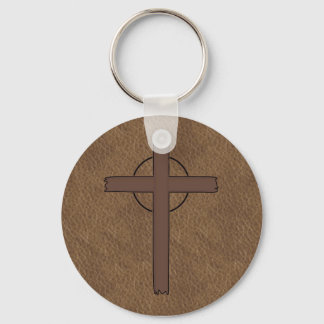 Porte-clés PORTE - CLÉ en cuir CROSS MARQUÉ