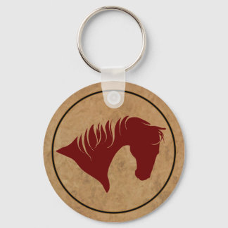 Porte-clés Porte - clé en cuir de marque
