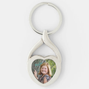 Porte-clés porte - clé en forme de coeur personnalisé de