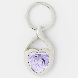 Porte-clés Porte - clé en métal de coeur tordu