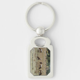 Porte-clés Porte - clé en métal d'elk