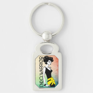 Porte-clés Porte - clé ENDO en métal de rectangle de GUERRIER