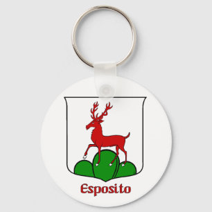 Porte-clés Porte - clé Esposito Family Shield