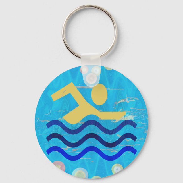 Porte-clés Porte - clé esprit Cool en temps chaud (Recto)