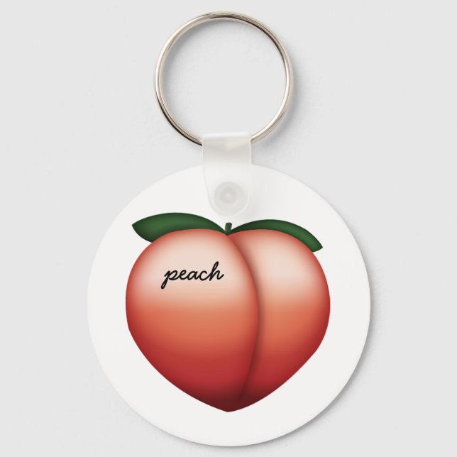 Porte-clés Porte - clé esthétique Peach (Recto)