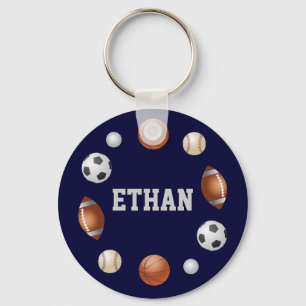 Porte-clés Porte - clé Ethan World of Sports - Bleu