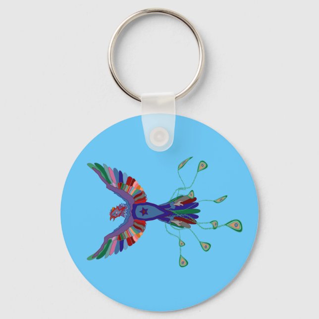 Porte-clés Porte - clé étoile Phoenix (Recto)