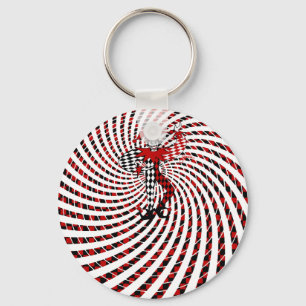 Porte-clés Porte - clé étourdi de harlequin