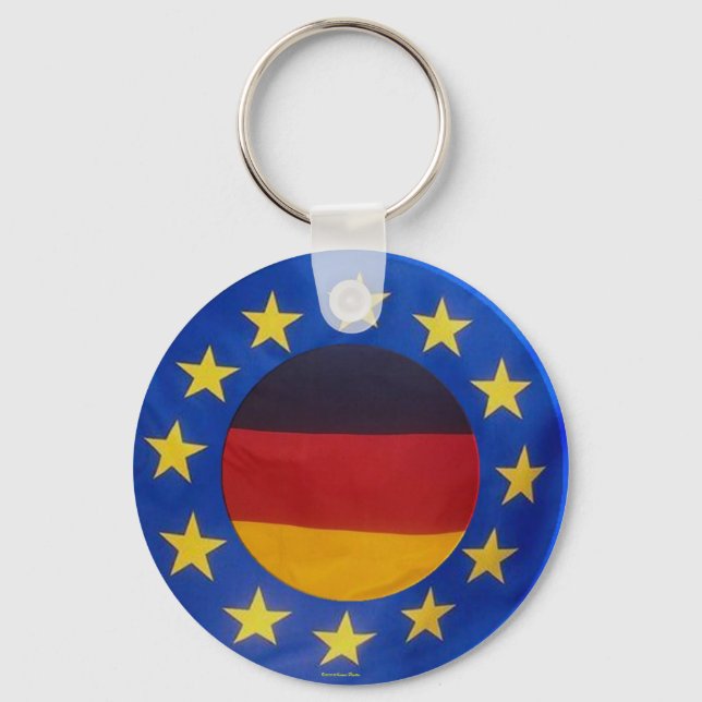 Porte-clés Porte - clé Euro Allemagne (Recto)