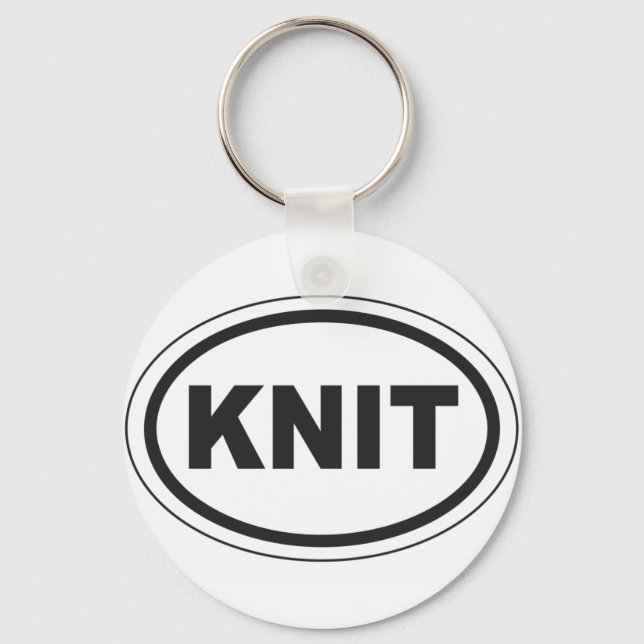Porte-clés Porte - clé Euro "Knit" (Recto)