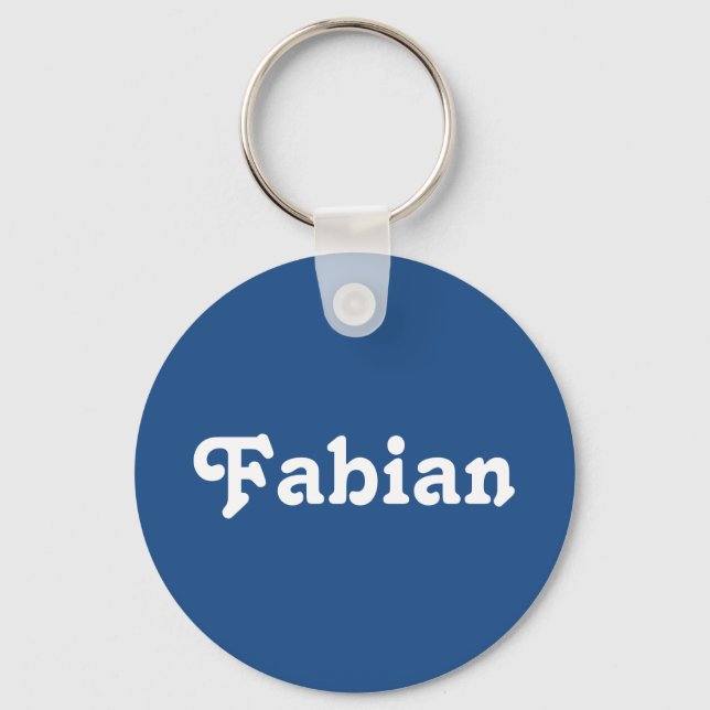 Porte-clés Porte - clé Fabian (Recto)