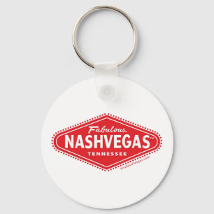 Porte-clés Porte - clé fabuleux de logo de NASHVEGAS TM