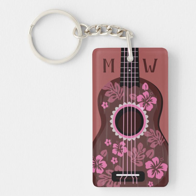 Porte-clés Porte - clé fait sur commande de monogramme (Devant)
