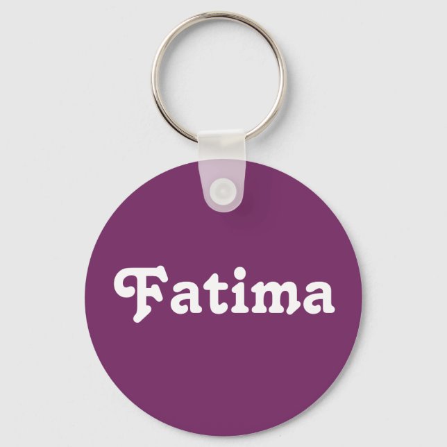 Porte-clés Porte - clé Fatima (Recto)
