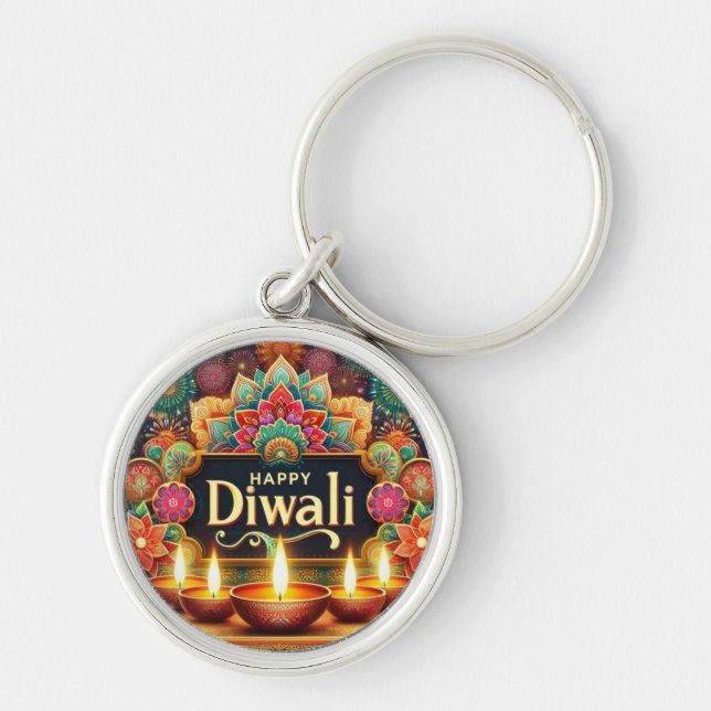 Porte-clés Porte - clé Festif Diwali (Devant)