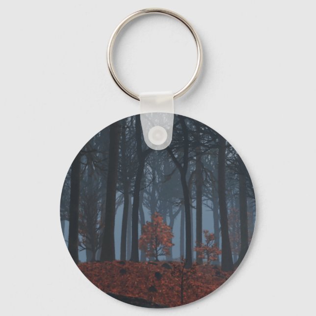 Porte-clés Porte - clé Feuille d'hiver (Recto)