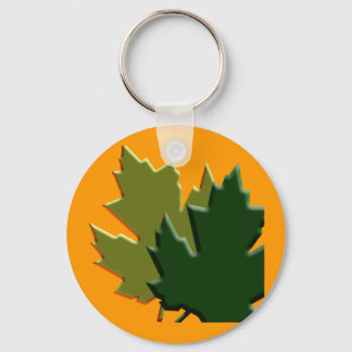Porte-clés Porte - clé Feuille vert