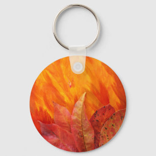 Porte-clés Porte - clé Feuilles d'automne