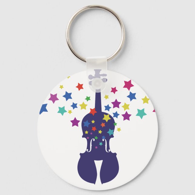 Porte-clés Porte - clé Fiddle Star pour enfants (Recto)