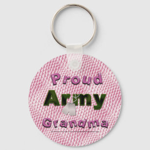 Porte-clés Porte - clé fier de grand-maman d'armée