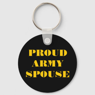 Porte-clés Porte - clé Fière épouse de l'armée