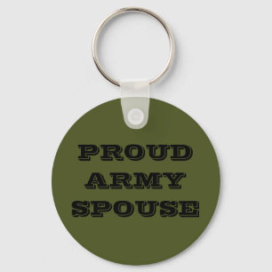 Porte-clés Porte - clé Fière épouse de l'armée