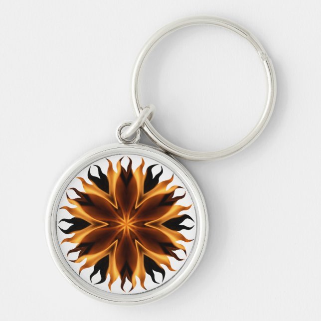 Porte-clés Porte - clé Flames (Devant)