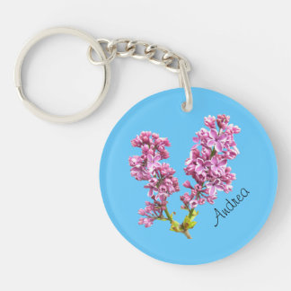 Porte-clés Porte - clé - Fleurs Lilac