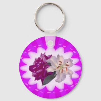 Porte-clés Porte - clé floral