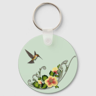 Porte-clés porte - clé floral
