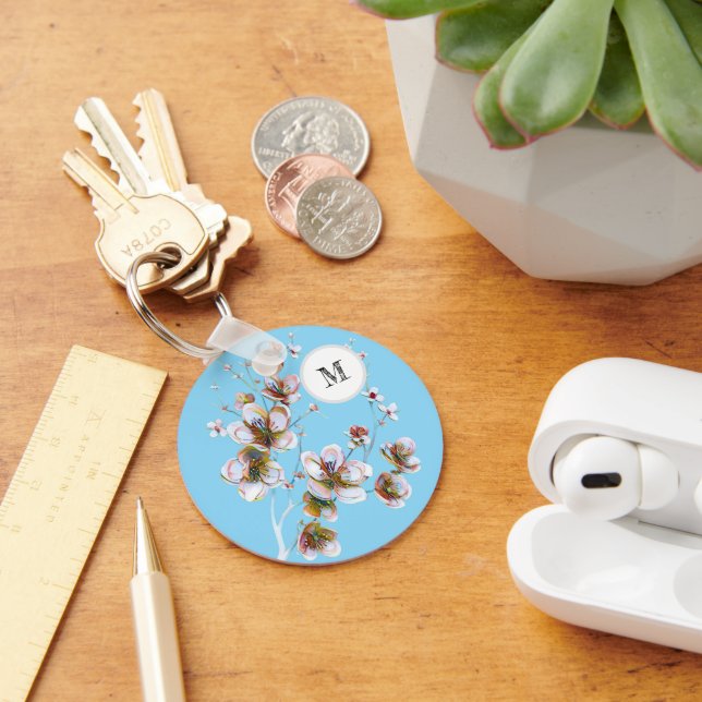 Porte-clés Porte - clé floral (Bureau)