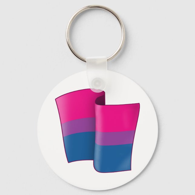 Porte-clés Porte - clé Flying Bi Pride (Recto)