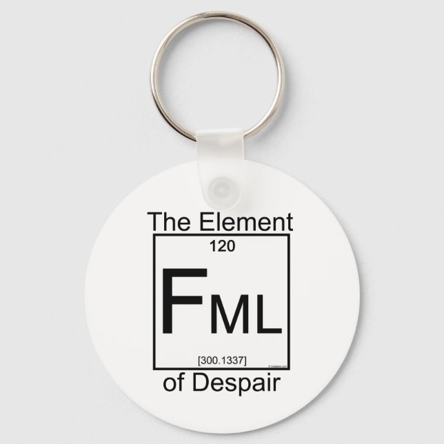 Porte-clés Porte - clé FML d'élément (Recto)