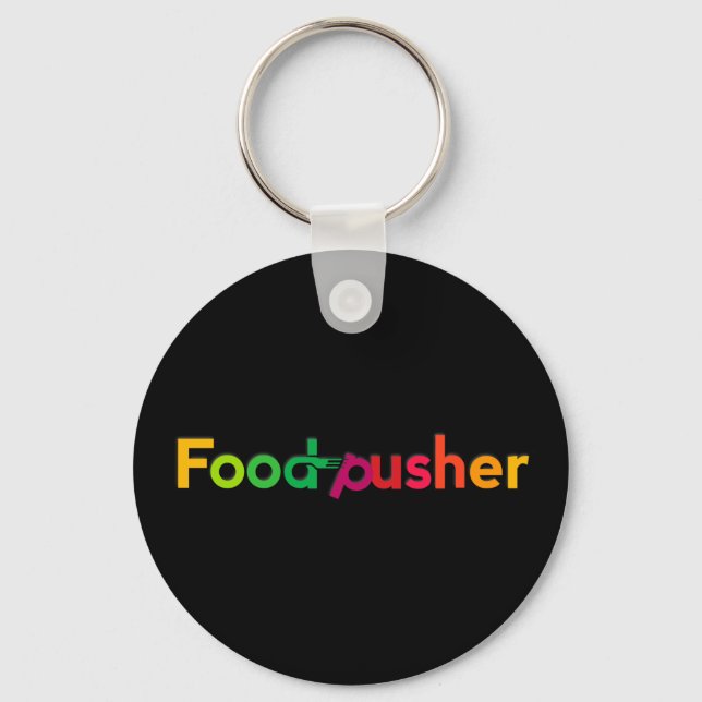 Porte-clés Porte - clé FoodPusher (Recto)